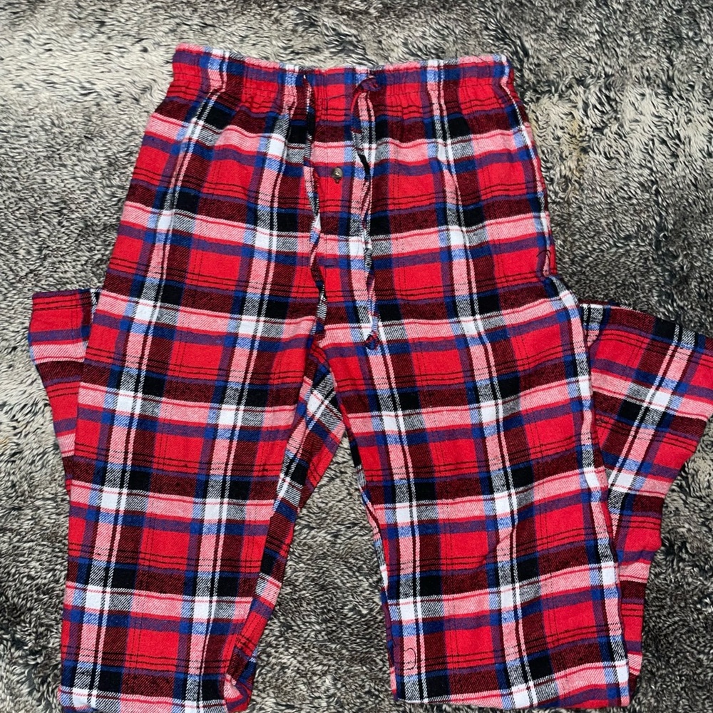 unisex plaid pajamas